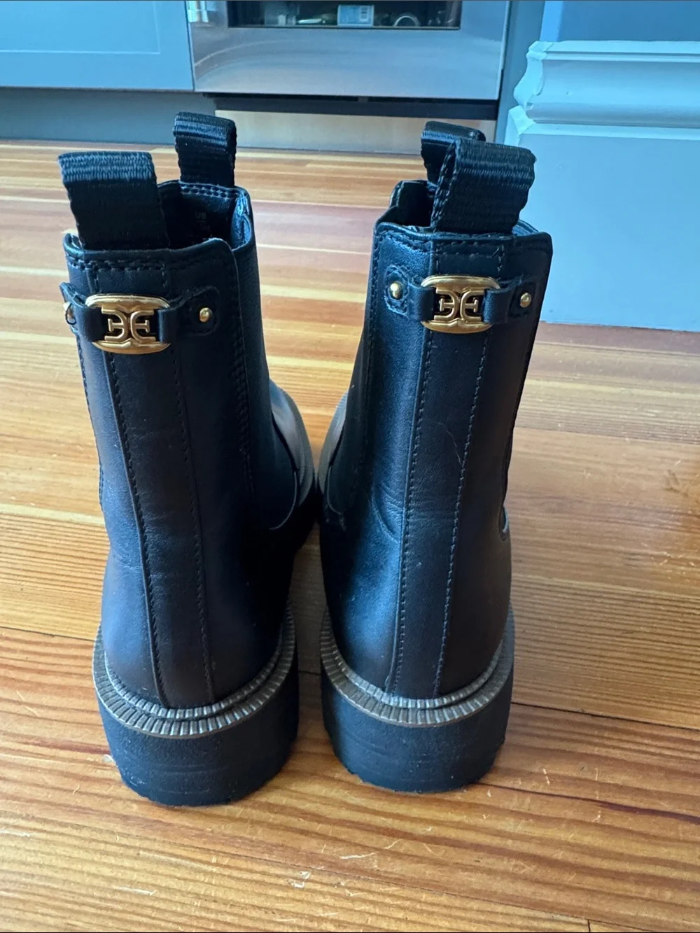 Sam Edelman Black Chelsea Laguna Boots - worn once